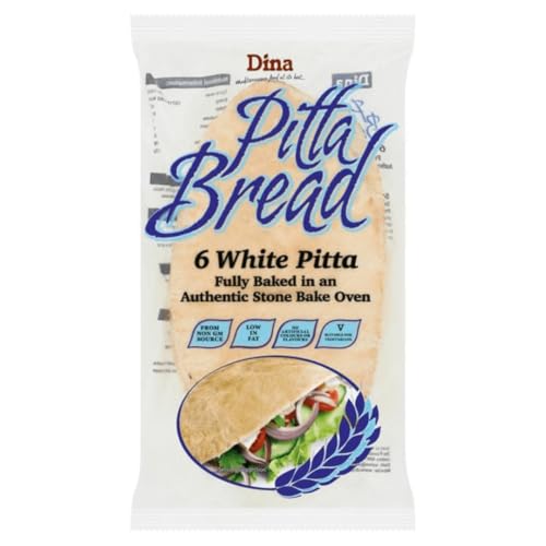 Dina White Pitta Bread 6 Pack