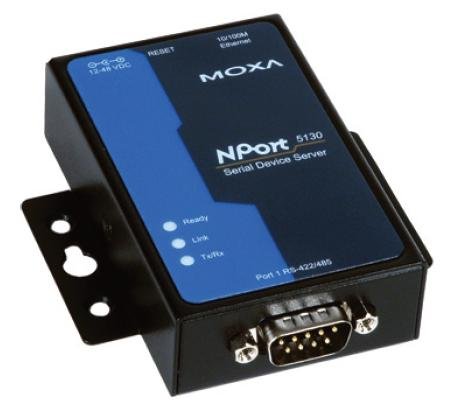 Image of Moxa Nport 5130 1-Port Rs-422 /485 Serial Device Servers