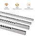 Jerax tools No.10 Keyway Broach Sets 18 Pcs Inch HSS Industrial Tools with 4 Broaches, 9 Bushings and 5 Shims