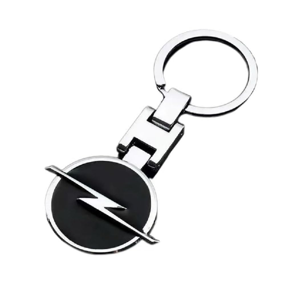 Tryagat Car Keychain for Opel Grandland XGrandland A18 I 2017-2024, Keyrings for Women and Men Birthday Gift Keychain Personalised Car Key Rings Anniversary