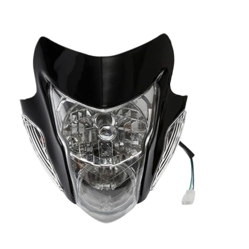 Phare de moto projecteurs A85E plaque phare dirt bike avec clignotant modifié