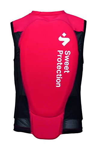 Chaleco protector trasero Sweet Protection Rubus Red talla XS para ciclismo