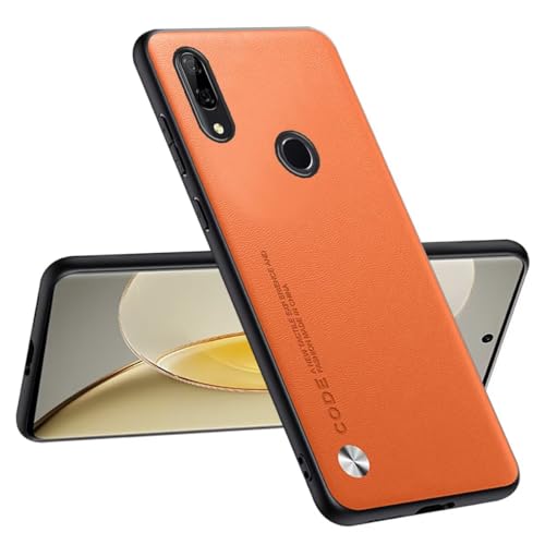 Topme Funda Compatible con Huawei P Smart Z/Honor 9X (6.59') – Protección Segura y con Estilo - Naranja