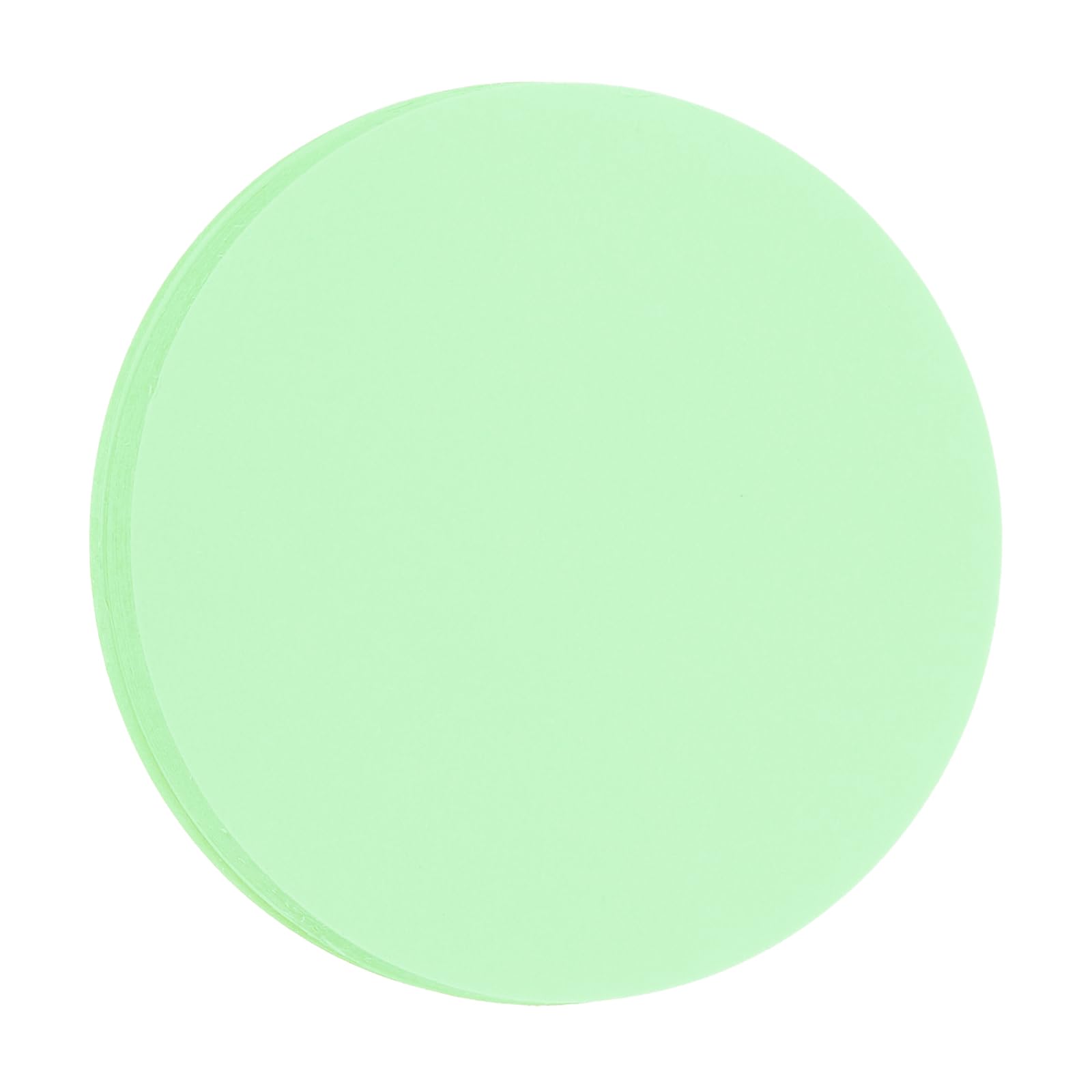 sourcing map 30 PCS Light Green Color Circle Cutouts Paper 10 Inch Round Card Stock Thick Coaster Die Cut for DIY Craft Project Classroom Teacher Bulletin Board Office Chalkboard Wall Decor