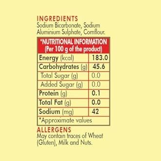 Weikfield Baking Powder | 100% Double Action Baking Powder | Perfect for Fluppy Cakes, Cookies, Muffins & Breads | Perfect for Baking | In Reusable Poly Jar | 100g