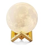 geschenkideen frauen 20 🎁 PORTABLE MOND LICHT - Das Lichtgebrauchs-super dauerhafte Material, nicht wie andere Glaslichter, bruchsicheres Oberteil Mittel, die Sie nicht um es sich sorgen, fallen vom Schreibtisch.