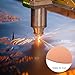 Therwen 10 Pcs Pure Copper Sheet Metal 4 Diameter 24 Gauge 0.02 Thickness Pure Copper Round Plate Copper Plate Circle Gasket Metal Cut Material for Crafts, Electrical Repairs, Enameling Jewelry