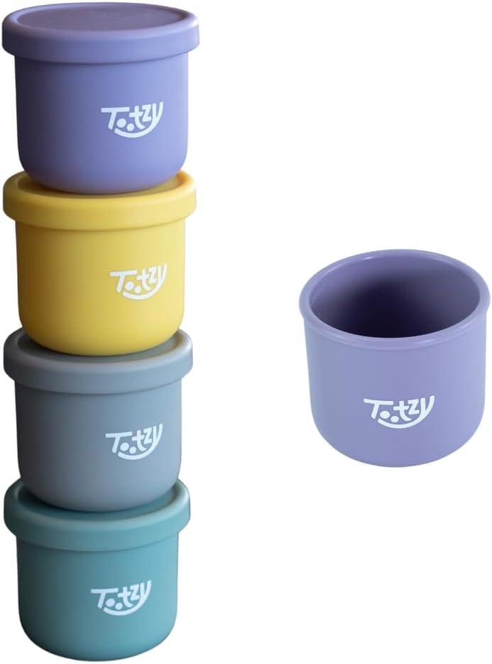 Premium Silicone Snack Containers 8.5 oz (4 Pack) – Reusable, Leakproof, BPA-Free Food Storage Cups for Pets, Kids & Adults – Microwave & Dishwasher Safe – Great for Treats, Travel, School & Office - Thumbnail 2