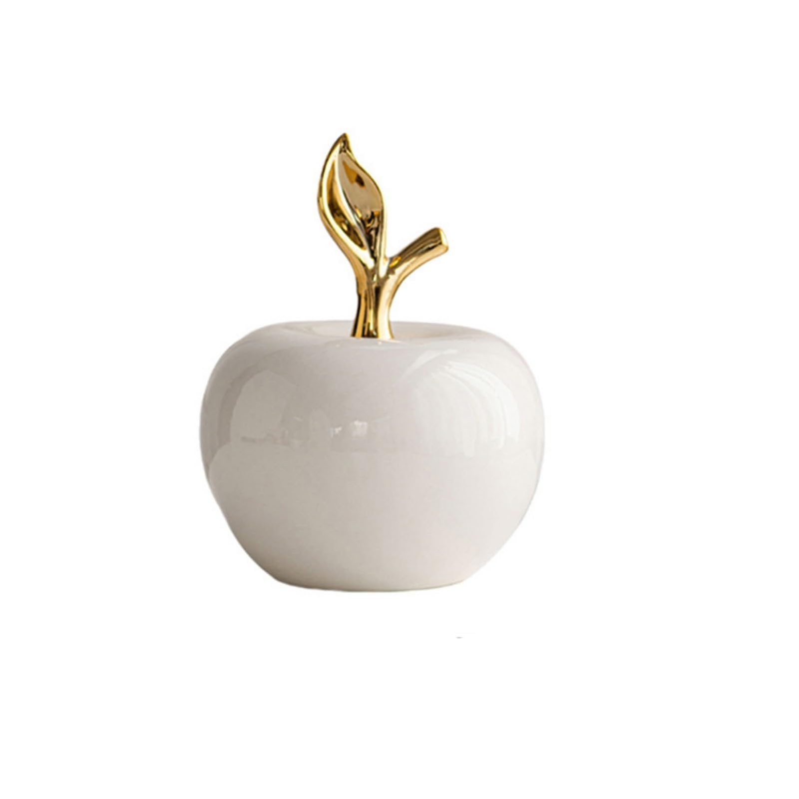 Tsophreniq Ceramic Furits Statue Home Decorations Decorative Sculptures Table Ornament Pottery Decoration Fruit Figurines Gifts Decorsative Sculptures for Home Decors