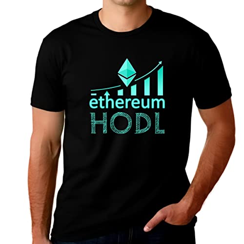 Fire Fit Designs Ethereum Shirts for Men Plus Size Ethereum Shirt Crypto Shirt HODL Shirt Crypto Gifts Ethereum Shirt
