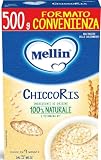Mellin - ChiccoRis - Alimento con Vitamina B1 a base di Farina di Riso, per Bambini dal 5° mese Compiuto - Confezione da 500gr