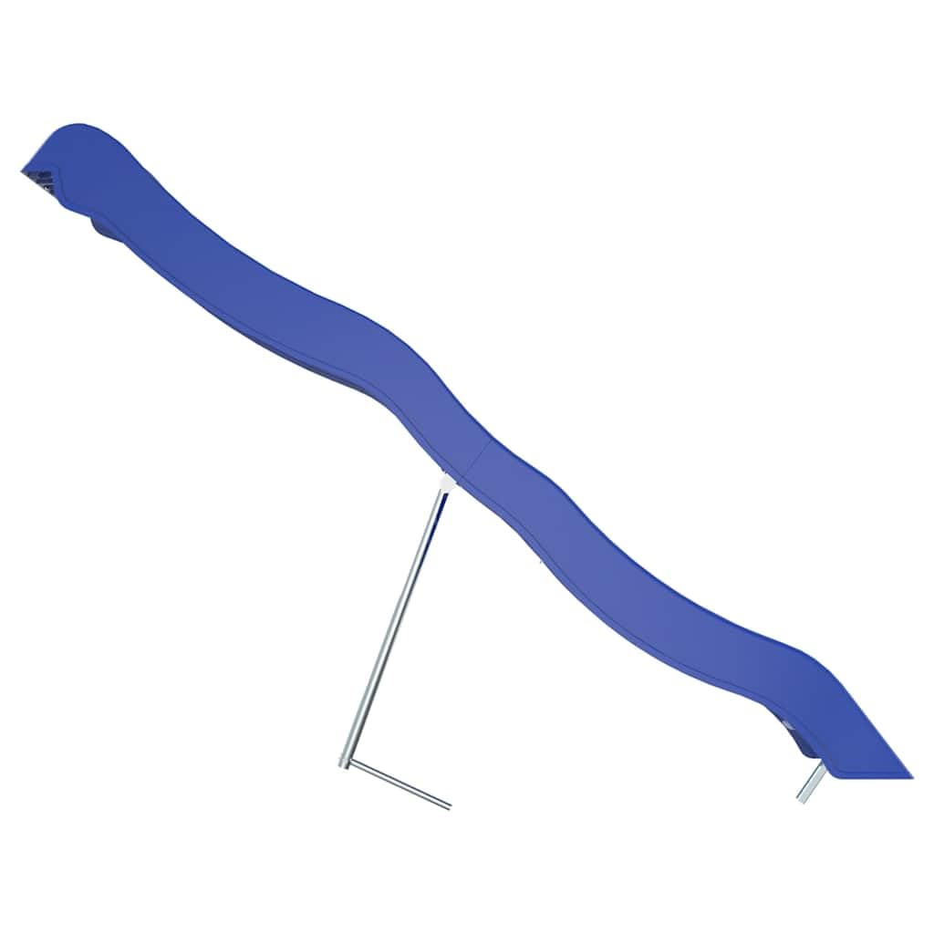 Genérico Tobogán Infantil Polipropileno Azul 210x40 cm,Juegos y Juguetes,Estructuras para Juegos al Aire Libre,Columpios y estructuras de juegos-826599