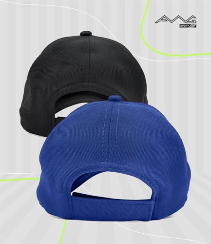 Image of AWG ALL WEATHER GEAR Baseball Cap for Men | UPF 50+ Sun Protection, Moisture-Wicking Sweat Band | Gym, Cricket, Golf Free Size for Teens, Men & Women