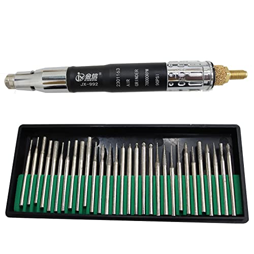PreAsion Pneumatic Tool Pneumatic Engraving Pencil 70000RPM Air Grinder for Polishing,Grinding,Carving,Rust Removal - Image 8
