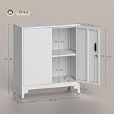 Zoom IMG-2 homcom armadietto per documenti in Zoom IMG-2 homcom armadietto per documenti in