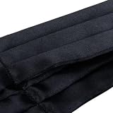 CLSSLVVBN Cravatta Ascot nera da uomo, papillon, cravatte, pezzo forte per matrimoni e occasioni formali, cravatta Ascot color block per uomo, accessorio per o abito