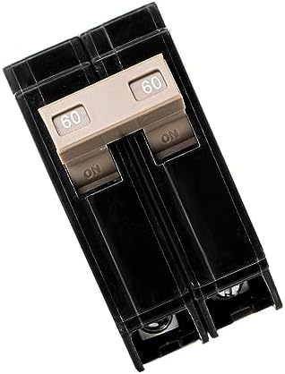 CH260 Circuit Breaker, 2-Pole 60 Amp,10Kaic, 120/240V,CH 3/4 Inch Plug-in Plastic-case Circuit Breaker,Fit for Cutler Hammer Load Centers (5 Years Warranty)