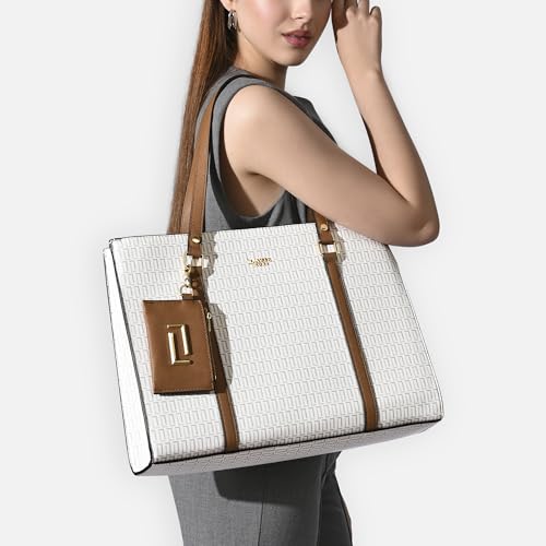 Image of Lavie Luxe Women's Workbox Tote Bag | Tote Bag for Work | Ladies purse | Stylish Shoulder Bag | Gift for Women