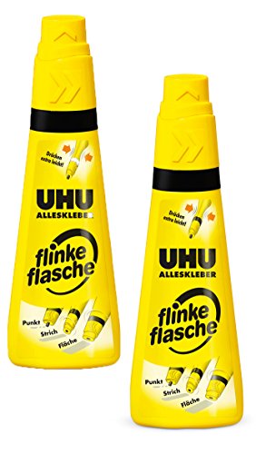 2 x UHU Alleskleber flinke flasche 90g