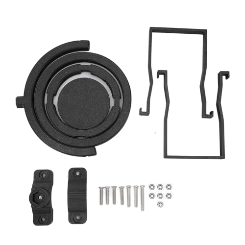 Portavasos giratorio para bicicleta y camión color negro miniatura 6