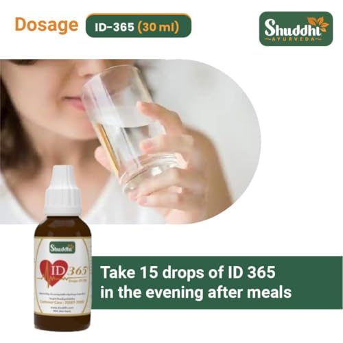 Image of Shuddhi ID 365 Drops | Ayurvedic Immunity Booster Drops | Naturally Blended With Ayurvedic Herbs | Effective For Adults And Children, 30ml