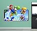 DQPCC Adesivi murali Bros Yoshi Adesivo da parete Videogioco Adesivo 3D Adesivo murale decorativo in vinile per bambini