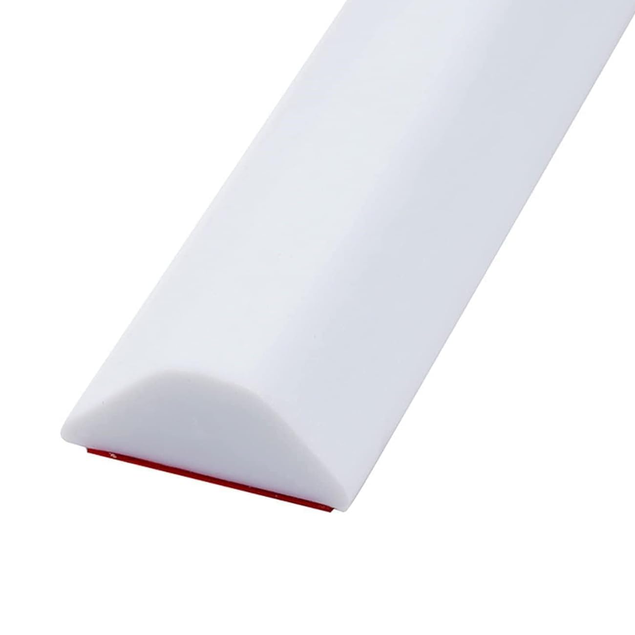 Zlyjqaq White Shower Threshold Water Dam Silicone Strip,Shower Dam For Walk In Shower,Collapsible Shower Threshold Water Dam, Self Adhesive Silicone Dry And Wet Separation,Shower Water Guard (,70Cm)
