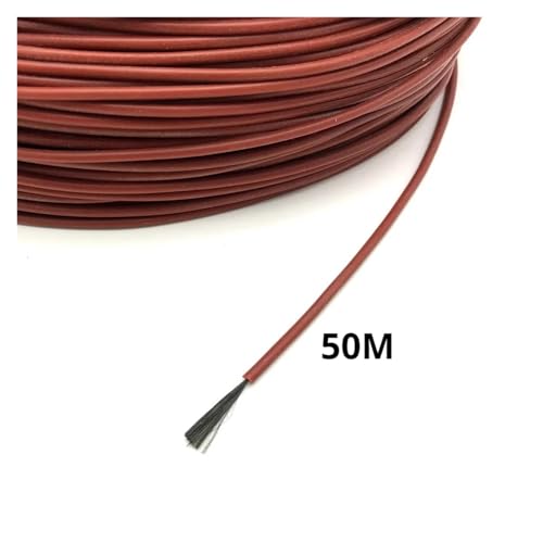 Cable calefactor suelo 12K alambre fibra de carbono 33ohm/m bobina de calefacción radiante 50M 3