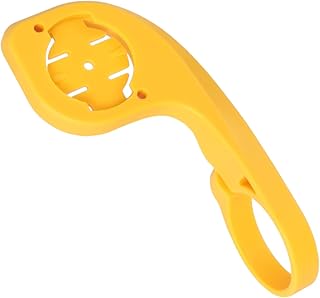 INOOMP 1pc The Velocipastor Bike Mount Handlebar Cycle Handlebar Extension Stopwatch Bike Holder Computer Bracket Holder Extender Speedometer Mount Handlebar Extender Stopwatch Yellow