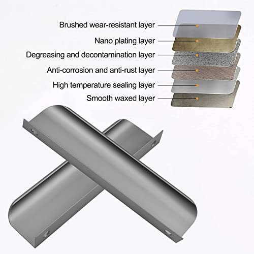 MOROBOR Finger Edge Pull, 8pcs Concealed Modern Style Drawer Handle - Image 4