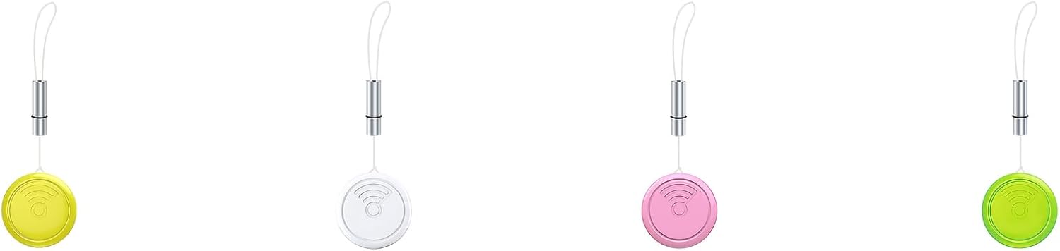 Bluetooth Tracker,Tags 4 Pack Tracker Item Finder Compatible with Apple Find My (iOS Only), GPS Track Your Keys,Wallet,Luggage,Backpack,Kids,Pet and Collars, with Replaceable Battery (Mixed Color) Bluetooth Tracker,Tags 4 Pack Tracker Item Finder Compatible with Apple Find My (iOS Only), GPS Track Your Keys,Wallet,Luggage,Backpack,Kids,Pet and Collars, with Replaceable Battery (Mixed Color)