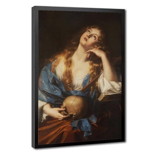 Toile Sainte Marie-Madeleine 40,6x61 cm avec cadre de suspension