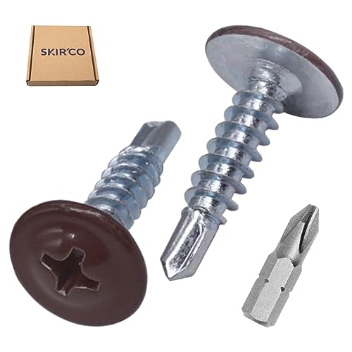 SKIR'CO (Pack of 50 pcs) Painted 4.2 x 16 mm Self Drilling Screws, Phillips Modified Truss Head, Sheet Metal Screw - Image 2