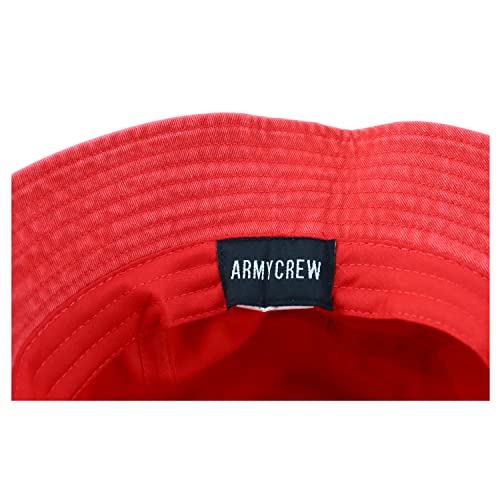 Image of Armycrew XXL Oversize Pigment Dyed Washed Bucket Hat Fits Upto 3XL