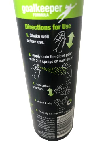 Gloveglu Original Goalkeeper Glove Grip Spray For New/Match Goalkeeper Gloves #TOP5
