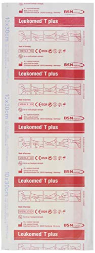 BSN Medical Leukomed T Plus Absorbent Film Wound Dressing, Sterile, 4 x 11.8, Box of 50 BSN Medical Leukomed T Plus Absorbent Film Wound Dressing, Sterile, 4" x 11.8", Box of 50