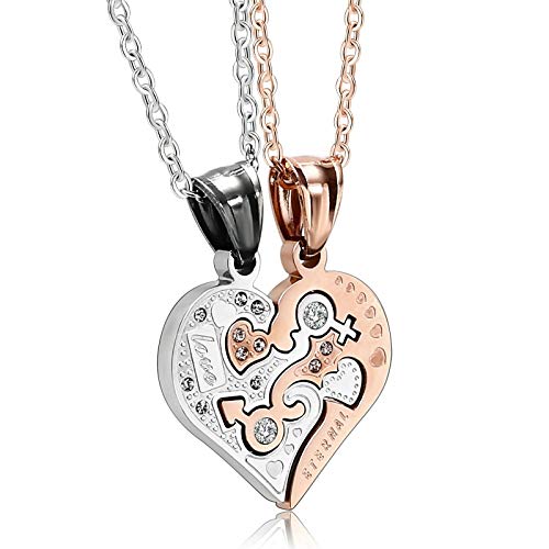 Puzzle Coeur cubique zircone le cadeau idéal pour exprimer votre amour