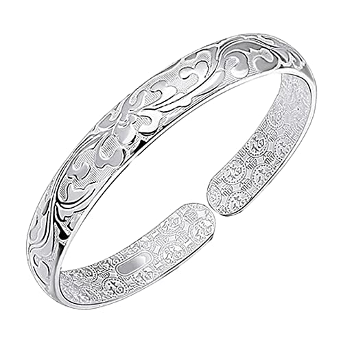 Aqs800wd-1ev - Brazalete moderno para mujer, decoración de moda, joyería de moda, pulsera, pulseras, relojes masónicos para hombre, talla única, Cobre, No es una piedra preciosa