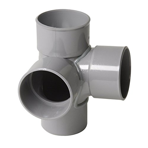 Culotte double PVC Nicoll AT100 mâle femelle 87°30 - 2
