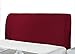 KJHG Copertura Testiera Letto,Copri Testata Letto Fodera Elastica Vello Protezione Testata Matrimoniale Cover Cuscino Lavabile per Decorazione Camera (Color : Rosso, Size : 150-170cm)