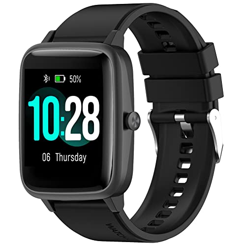 Kobmand Armband Compatible with GRV Smartwatch für Damen Herren,22 mm Uhrenarmband Weiches Sport Band Damen Herren für GRV Smartwatch (Schwarz) Cover
