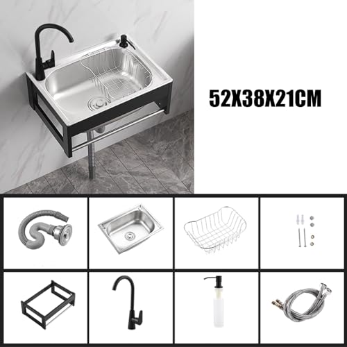 Fregadero comercial de acero inoxidable para instalar en tu lavandería 3