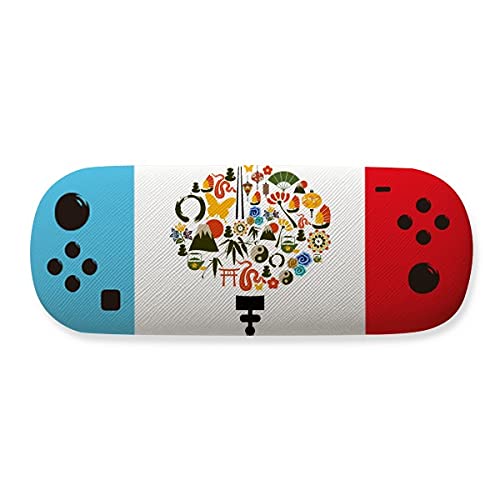 Éventail papillon Taiji boîte de rangement pour lunettes de jeu créatif bureau