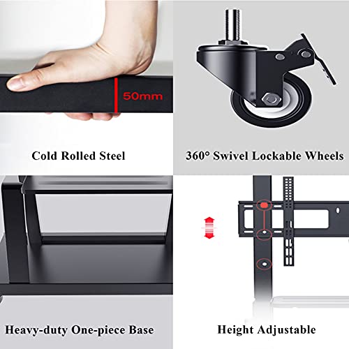 Soporte móvil para TV RonGQi para 32-75 pulgadas miniatura 3