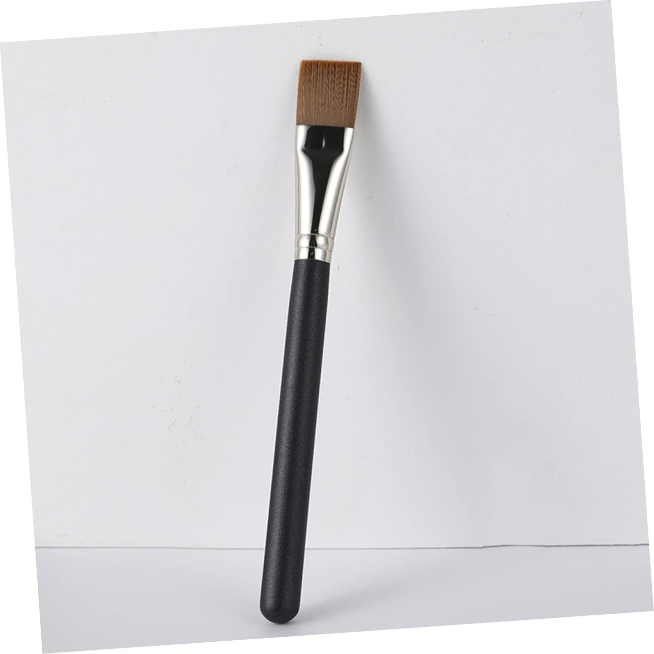 MAGICLULU 5 Set Di Pennelli Per Maschera Viso in Fibra Artificiale Di Legno Impugnatura Comoda Per Applicatore Per Maschera Di Argilla Strumenti Per Il Trucco Duraturi 2 Pezzi * 5