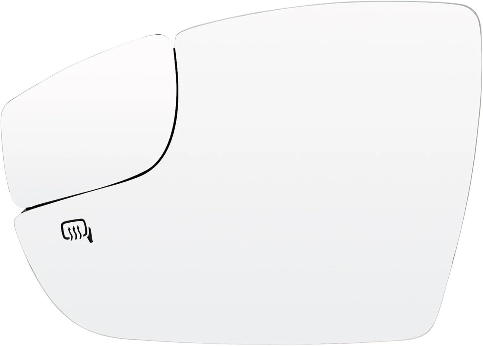 Verre de rétroviseur chauffant gauche pour Focus 2012-2018 US