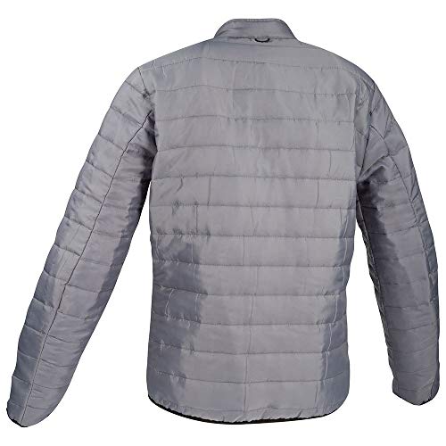 Blouson moto Carver BERING gris pour rouler protégé