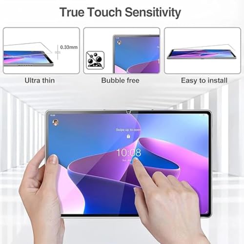 Image of Tempered Glass for Lenovo Tab P12 Pro 12.6 inch (TB-Q706F / TB-Q706Z) - 9H Hardness, Anti-Scratch, Anti-Fingerprint Screen Protector