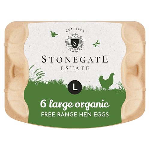 Stonegate Organic Large Free Range Eggs 6 pack