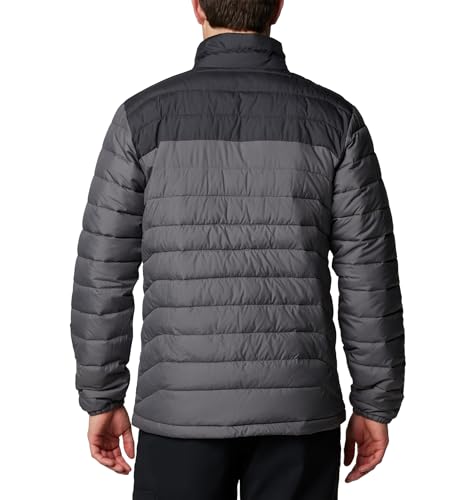 Columbia Powder Lite II Jacket Winterjacke Daunenjacke gefüttert 2086964 023 grau, Bekleidungsgröße:XL – Ansicht 2